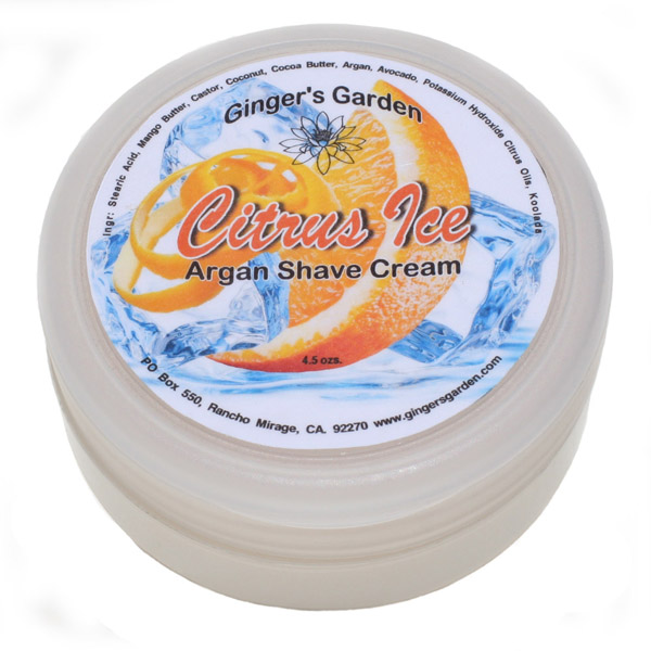 Citrus Ice Koolada Wet Shaving Cream Argan